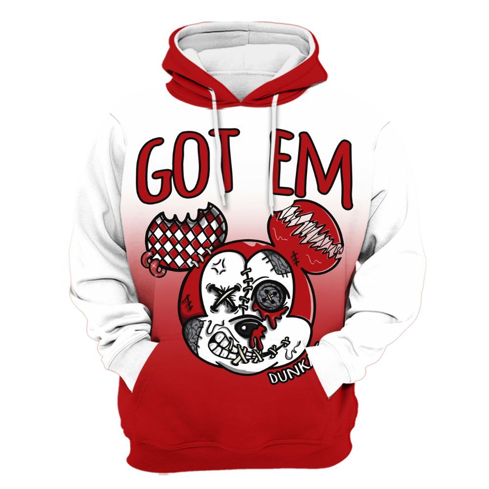 Hoodie To Match Cement Grey 3s - Got Em Dripping All Over Print