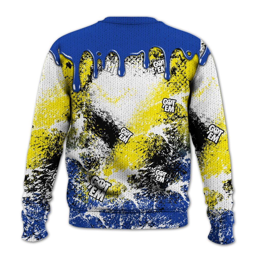 Knitted Sweater To Match Laney 14s - Dripping 23 Drip