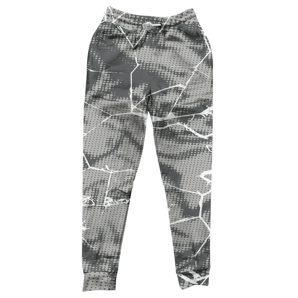 Sweatpant To Match Retro Wet Cement 4s - Crack Graphic All Over Print
