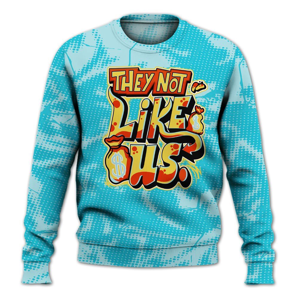 Sweatshirt To Match Dunk Low KD 17 N7 - Dislike Us Graphic All Over Print