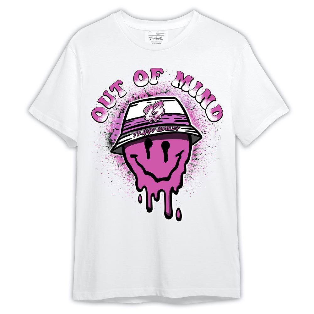 Shirt To Match Hyper Violet 4s - Trippy Smiley Shirt Outfit