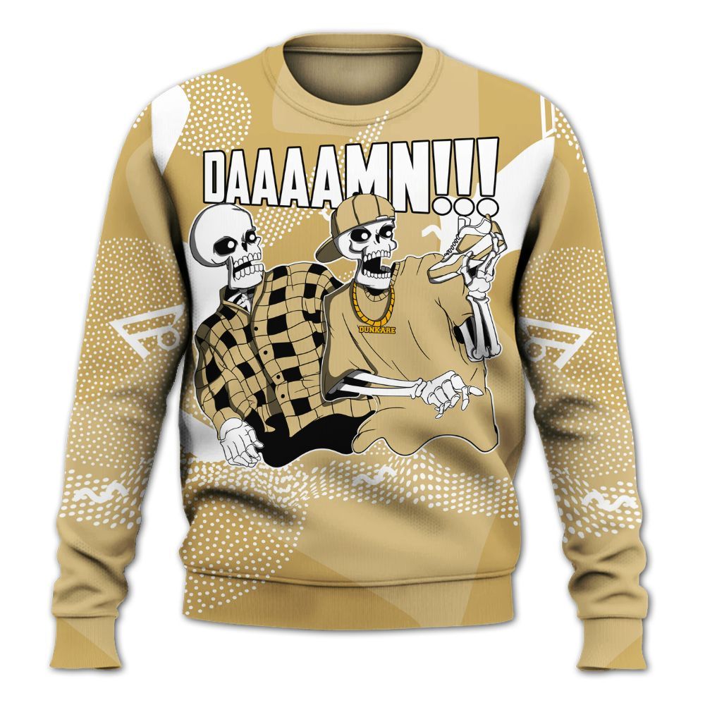 Sweatshirt To Match Craft Paris 6s - Graphic Meme Damnn All Over Print