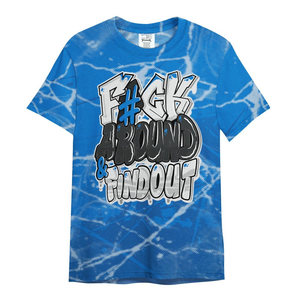 Shirt To Match Blueberry 12s - F Around Find Out Graphic Profound All Over Print