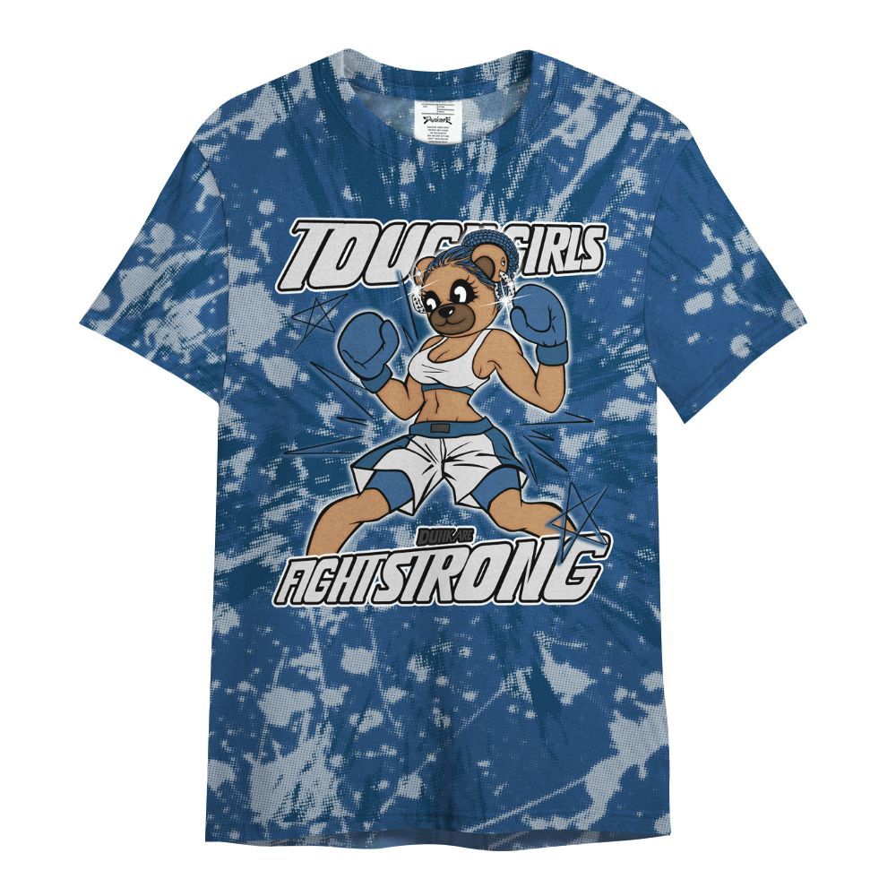 Shirt To Match High OG Midnight Navy 1s - Gritty Girls Bear Luxury All Over Print