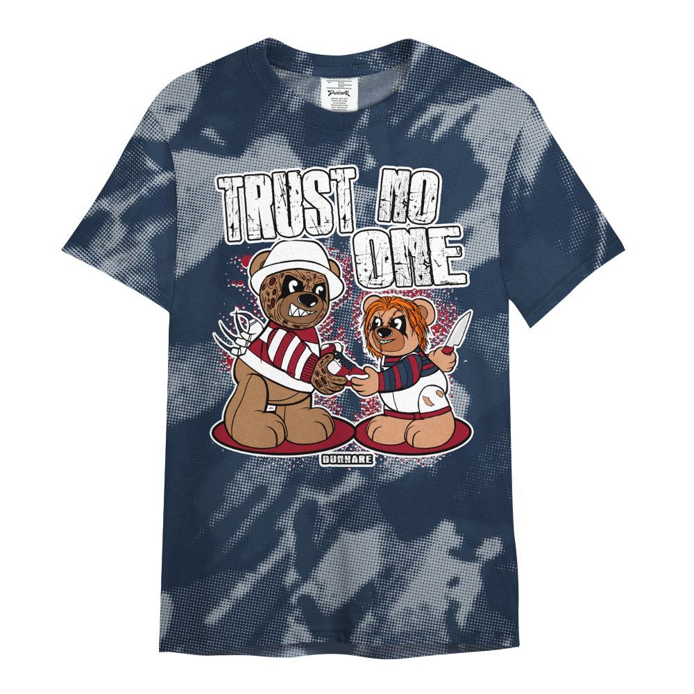 Shirt To Match Retro Olympic 6s - Trust No One Bear Abstract Halftone All Over Print
