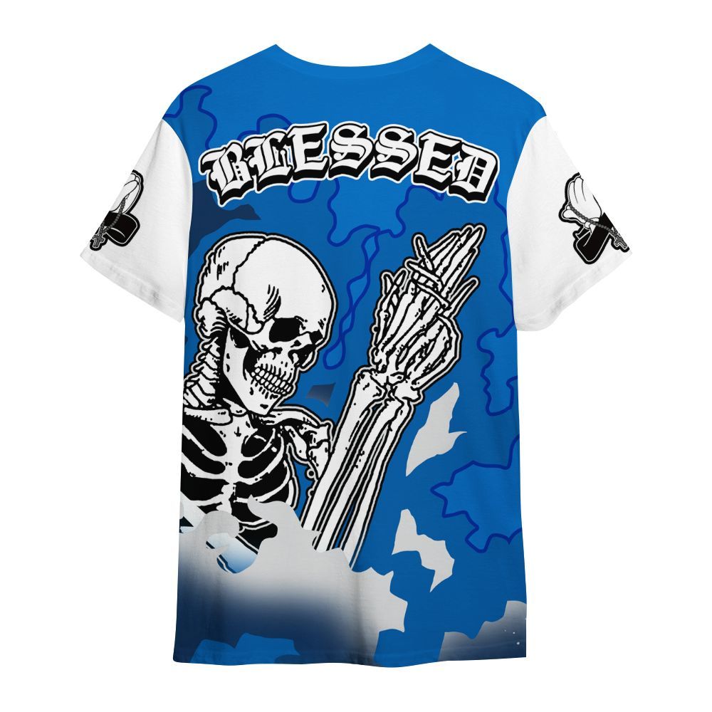 Shirt To Match Blueberry 12s - Prayed For Enemies Graphic Blessing All Over Print