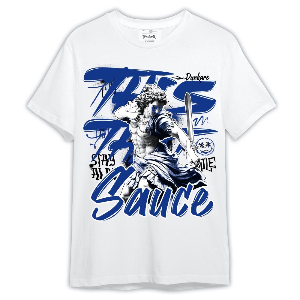 Shirt To Match Air Foamposite One Royal - This That Sauce Shirt Outfit