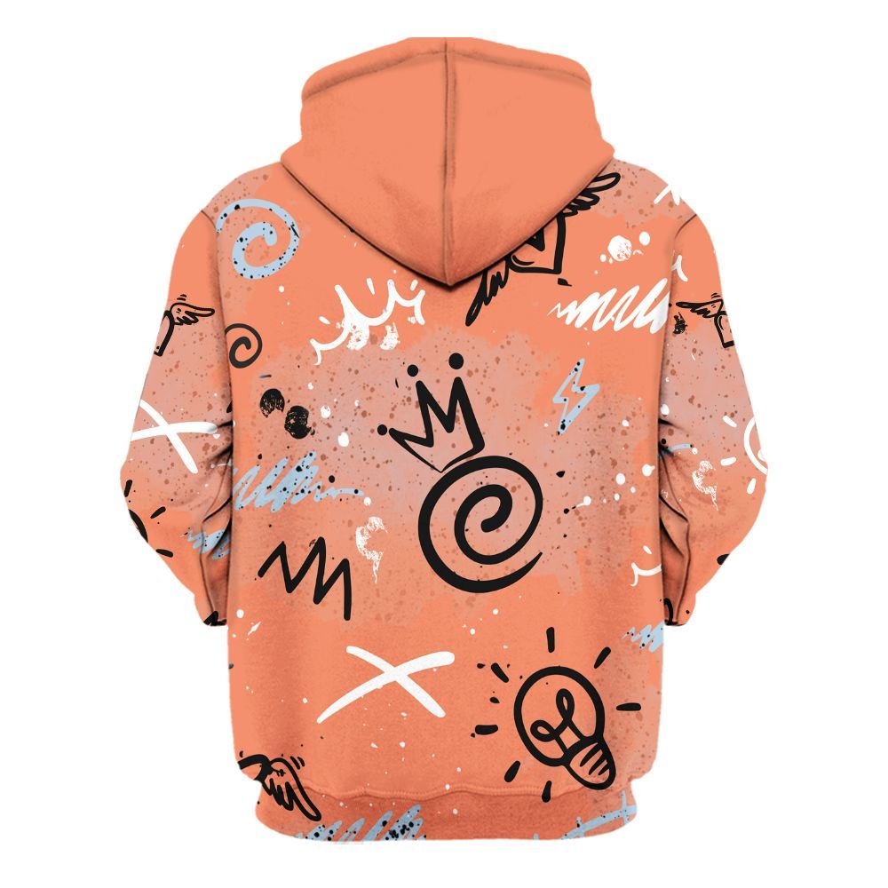 Hoodie To Match DJ Khaled Crimson Bliss 5s - Drip Been Di2ferent All Over Print