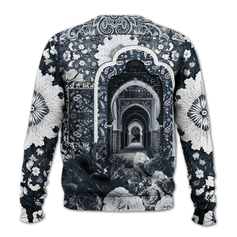 Knitted Sweater To Match Retro Olympic 6s - Angel Money Bag