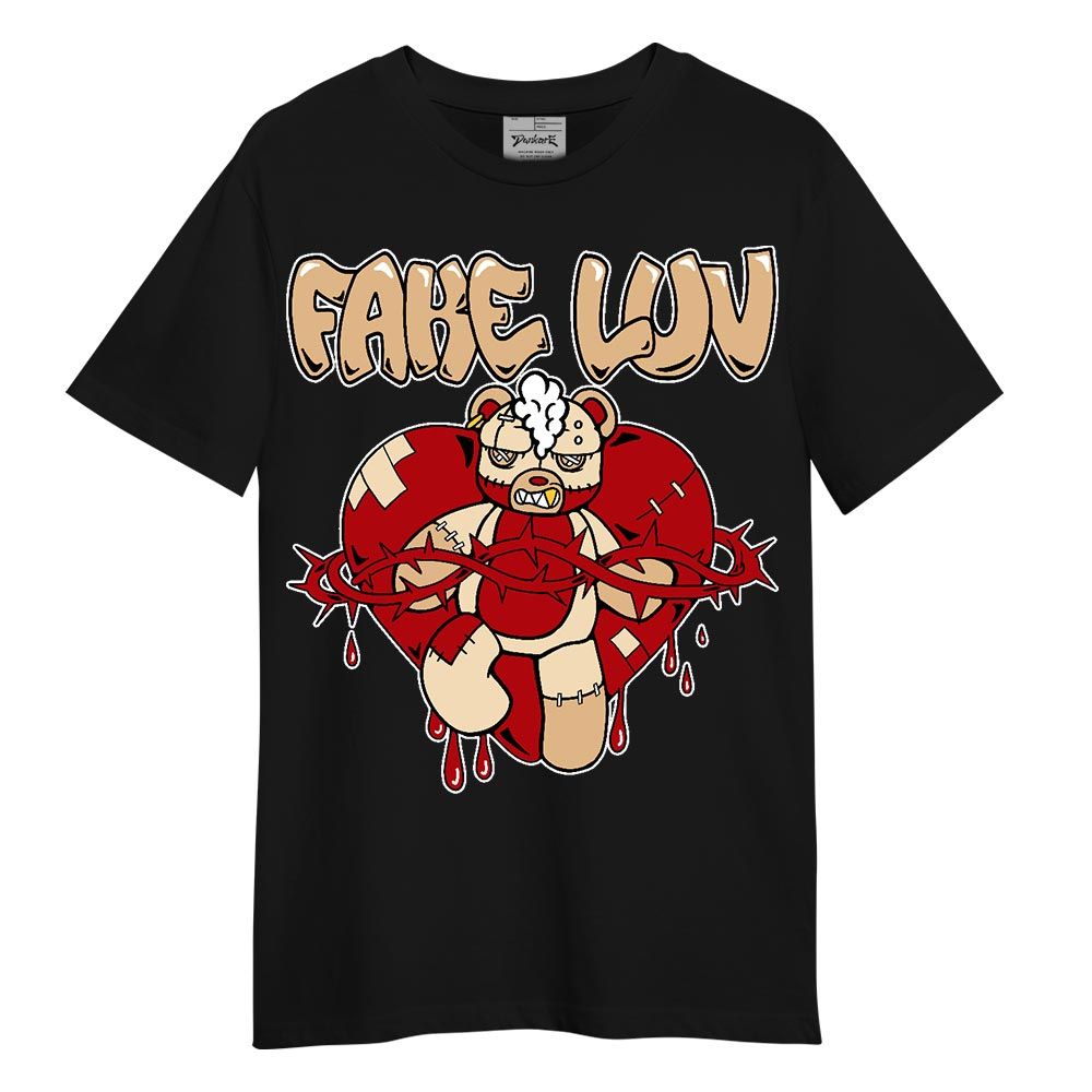Shirt To Match Dunk Low Strawberry Waffle - False Love Hugz Shirt Unisex