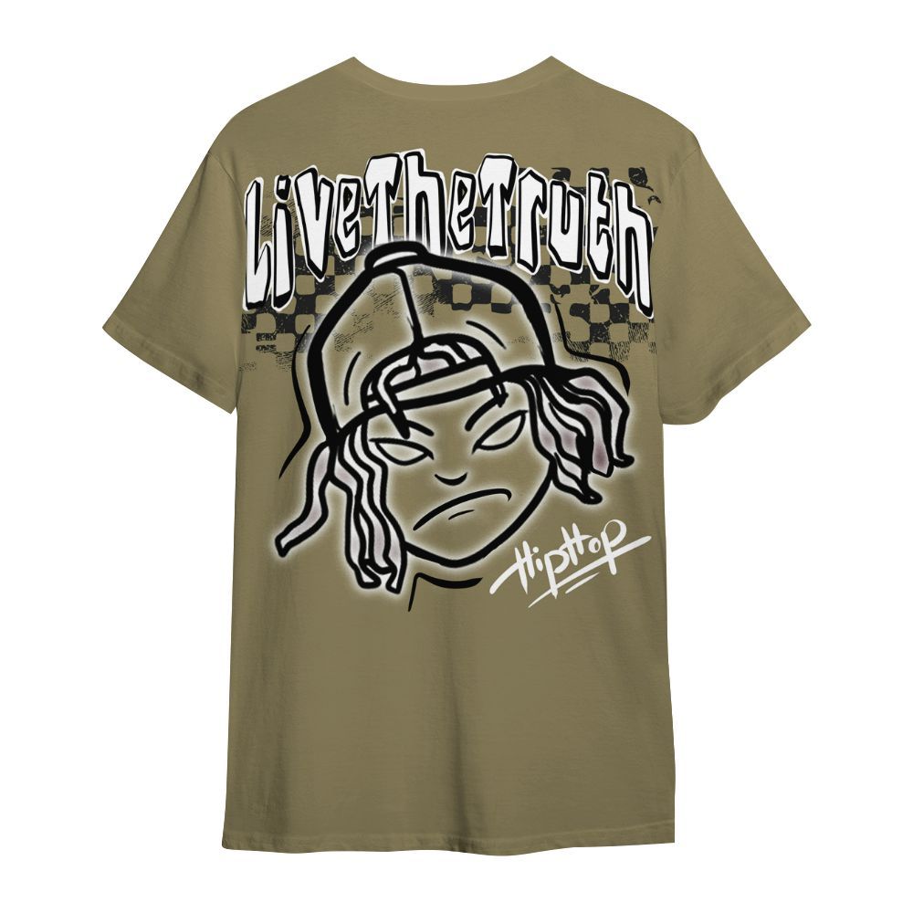 Shirt To Match Black Olive 7s - Feel Life Street Style All Over Print