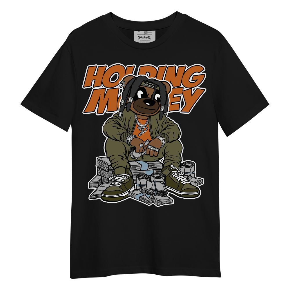 Shirt To Match Olive 5s - Possessing Moneys Bear Unisex Shirt