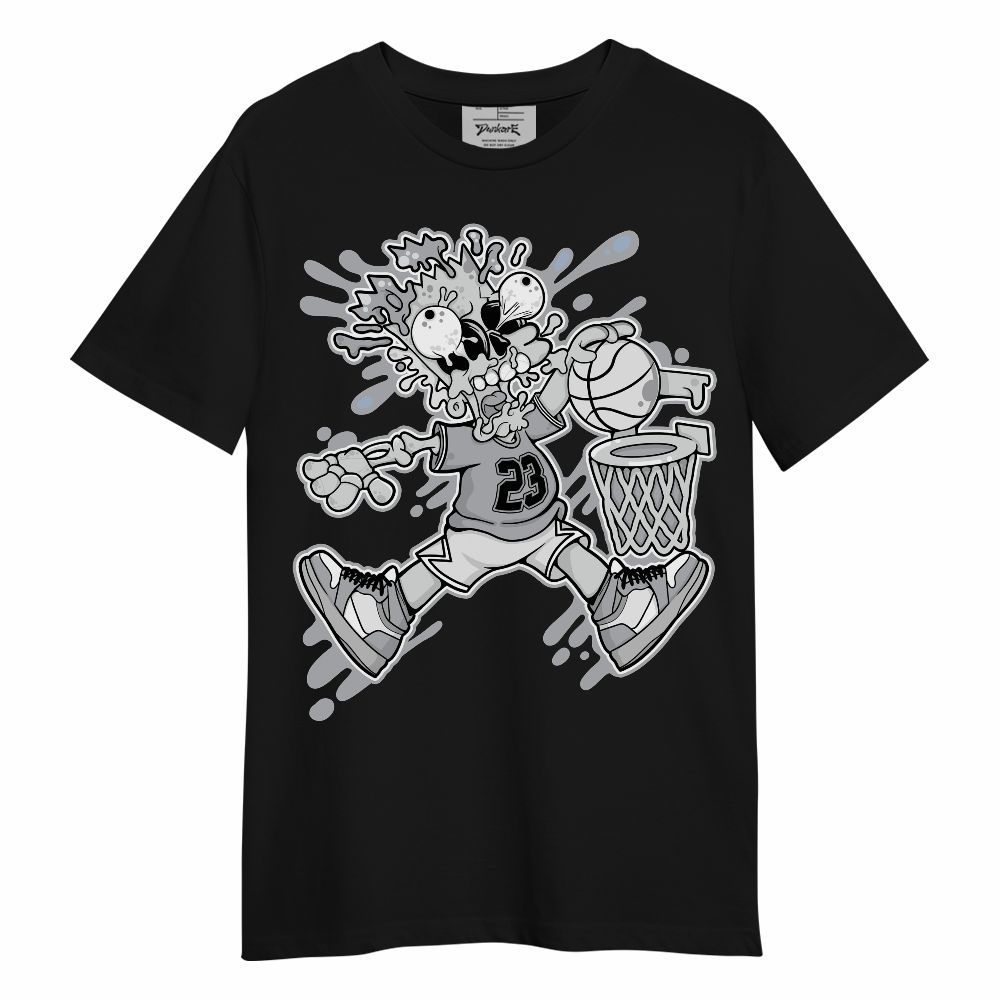 Shirt To Match Low OG Wolf Grey 1s - 85's Dunks Graphic Unisex Shirt