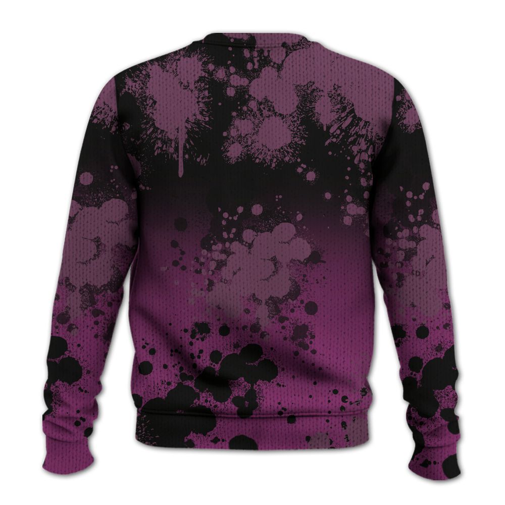 Knitted Sweater To Match Air Max Sunder Gore Tex Bold Berry - God Blessed Ink Drip