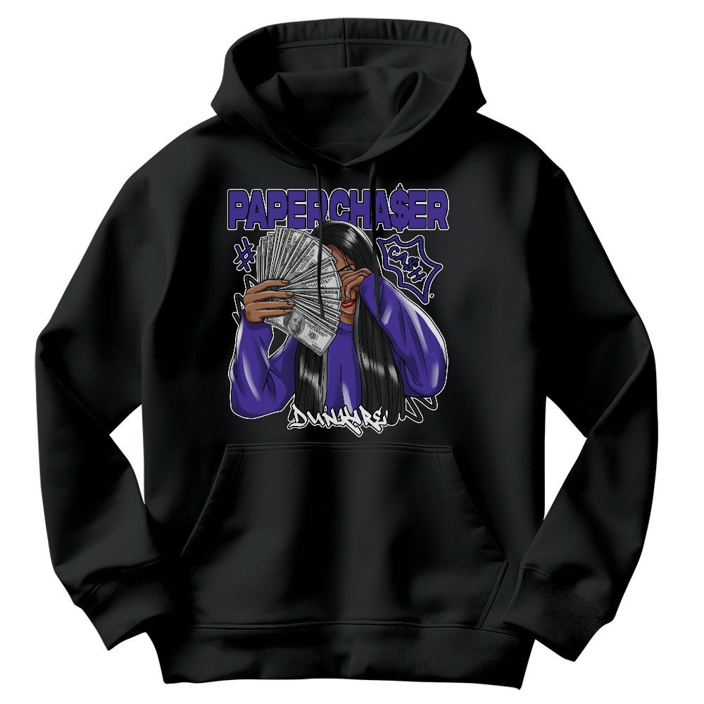 Sweatshirt To Match Field Purple 12s - PaperChase Unqiue Graphic