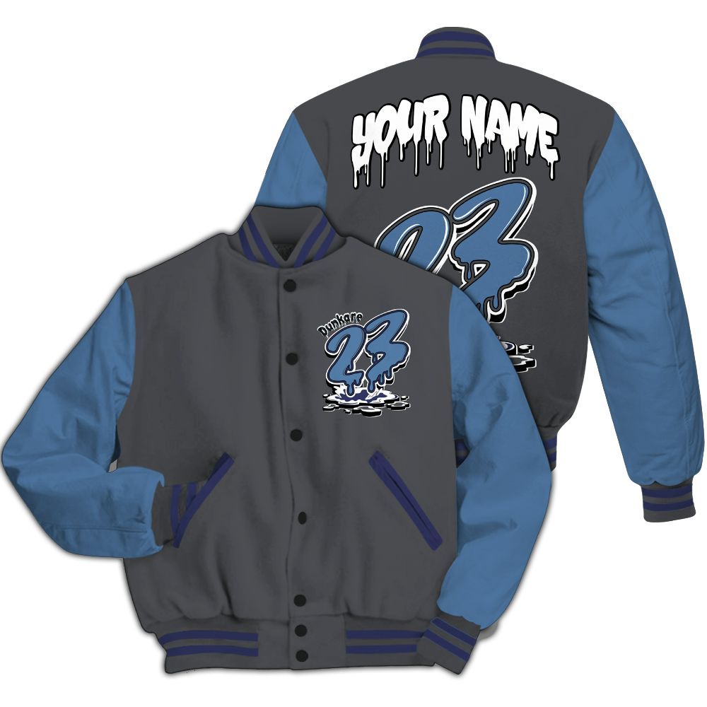 Varsity Jacket To Match Air Max 95 Stash - Custom Name 23 Drip All Over Print