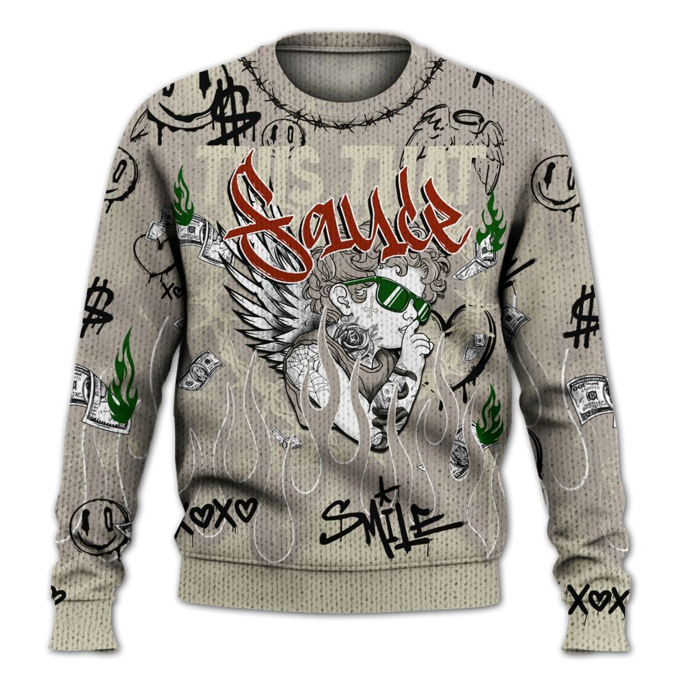 Knitted Sweater To Match El Grito 5s - This That Sauce Angel