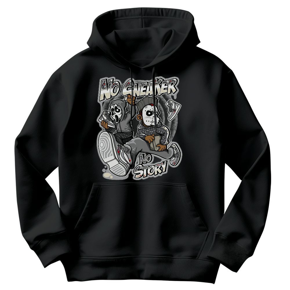 Sweatshirt To Match Cement Grey 3s - Sneakers Make Story Graphic Graphic
