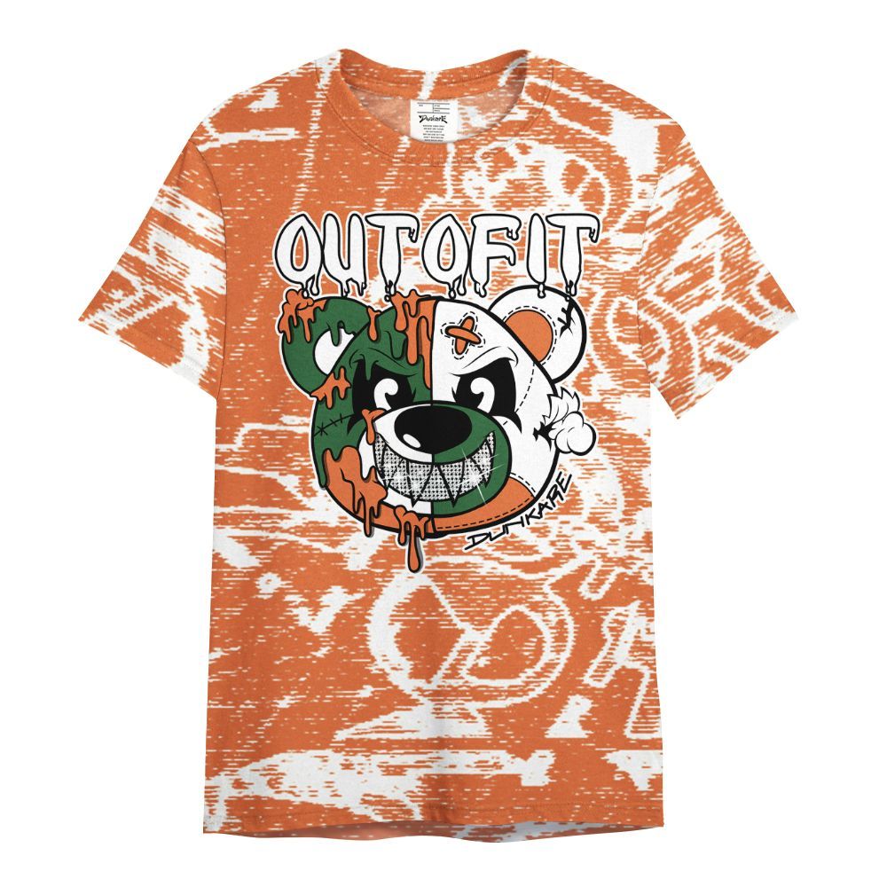 Shirt To Match Low Miami 5s - Out Of It Bear Avant-Garde All Over Print