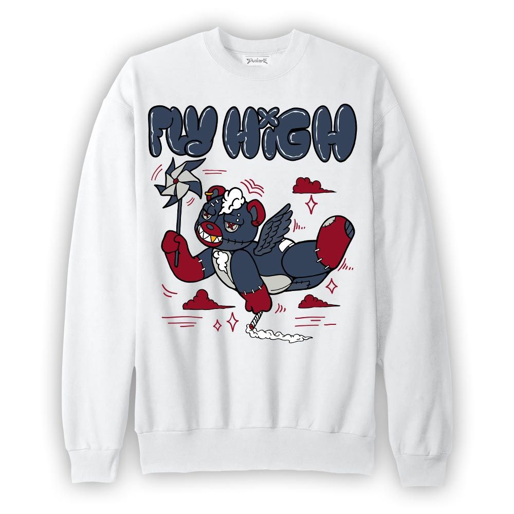 Sweatshirt To match Retro Olympic 6s Sweatshirt - Float High Hugz Graphic