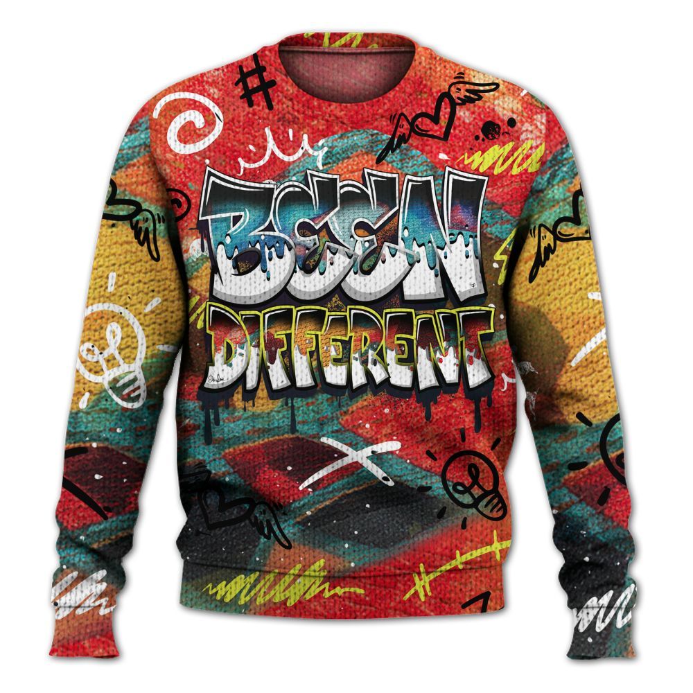 Knitted Sweater To Match Kobe 8 What The - Drip Been Di2ferent