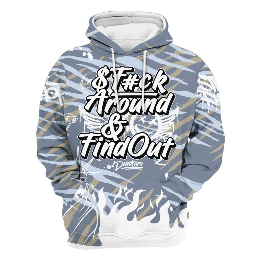Hoodie To Match Ja 2 Induction - Graphic Fck Around Find Out All Over Print