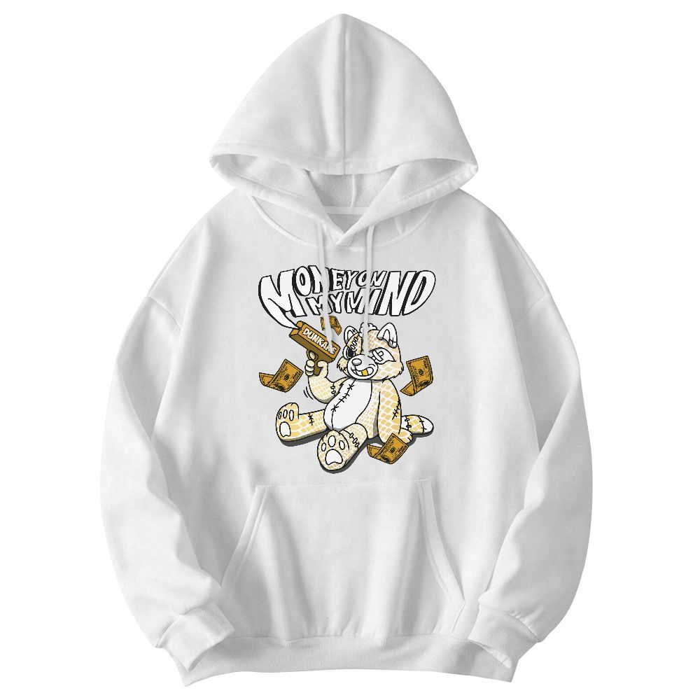 Sweatshirt To Match Low Yellow Python 11s - Money On My Mind Raccoon Graphic