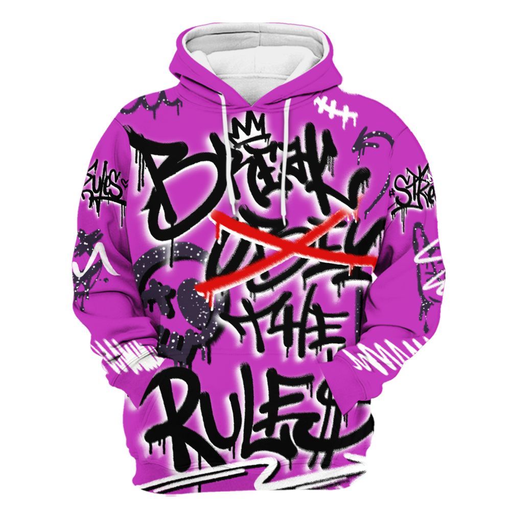 Hoodie To Match Ja 2 Staregazer - Break Rules Streetwear All Over Print