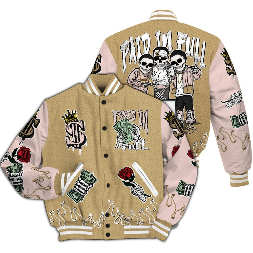 Varsity Jacket To Match Low Linen 2025 1s - Everybody Paid In All Over Print