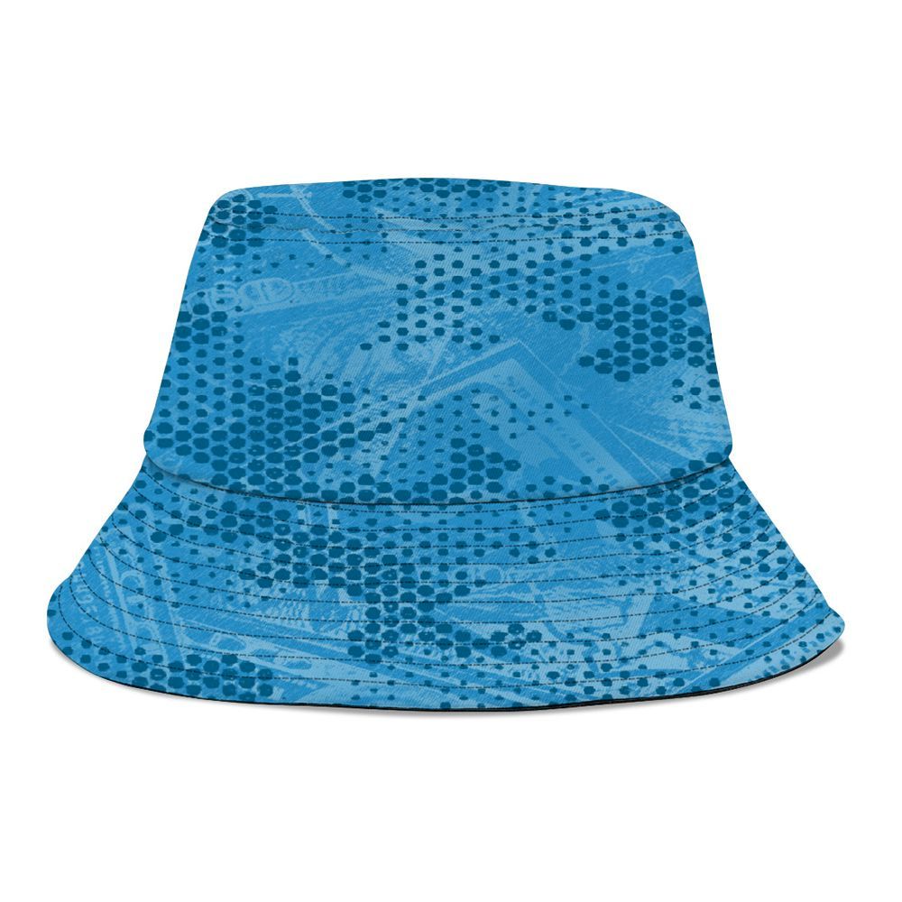 Bucket Hat To Match Powder Blue 9s - From Rags To Riches Graphic