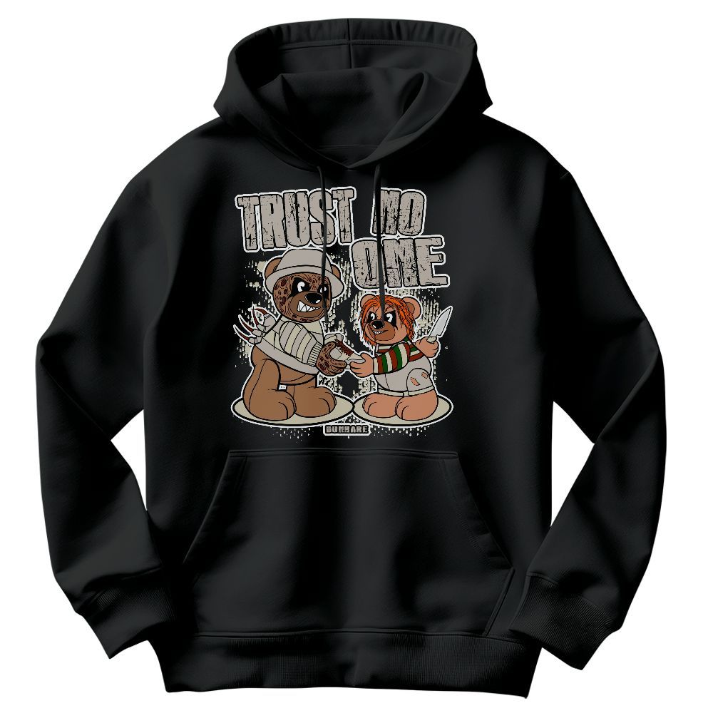 Sweatshirt To Match El Grito 5s - Trust No One Bear Graphic