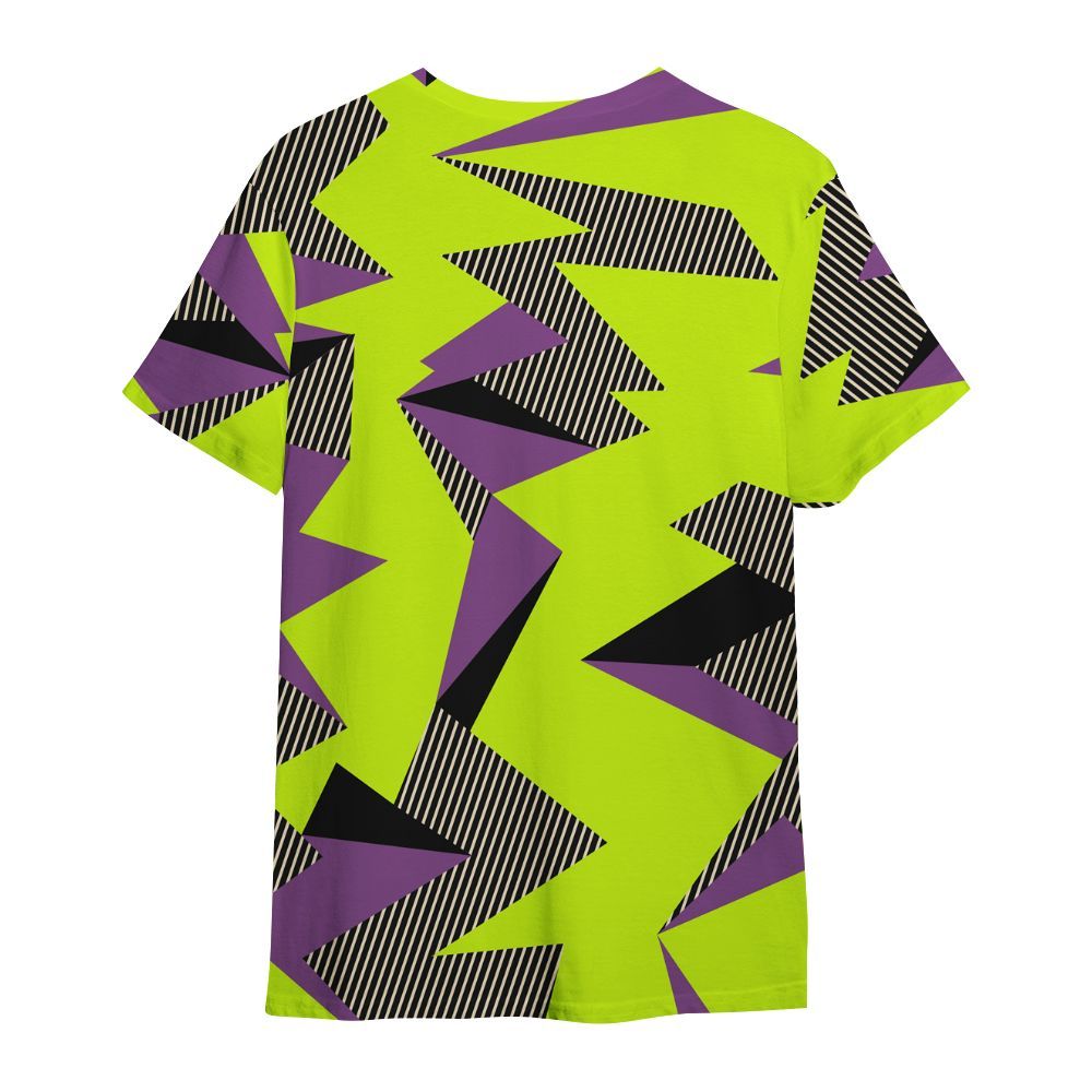 Shirt To Match GS Black Barely Volt 11s - Geometric Camouflage Pattern All Over Print