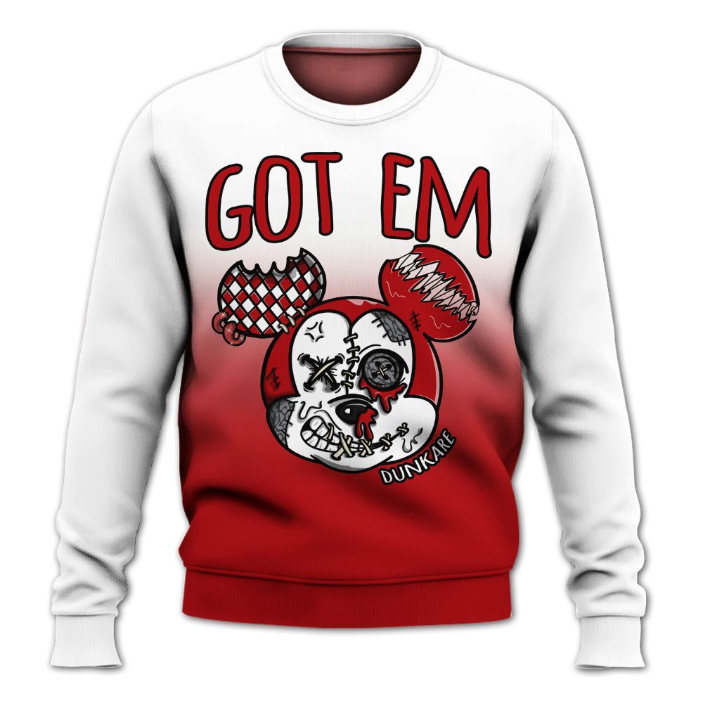 Sweatshirt To Match Cement Grey 3s - Got Em Dripping All Over Print