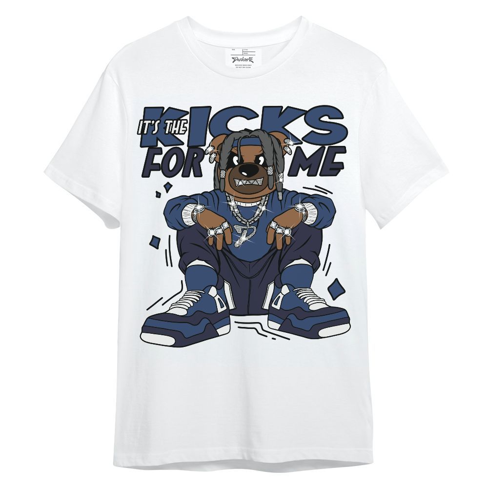 Shirt To Match Low 85 Metallic Blue 1s - Sneakers Bear Unisex Shirt