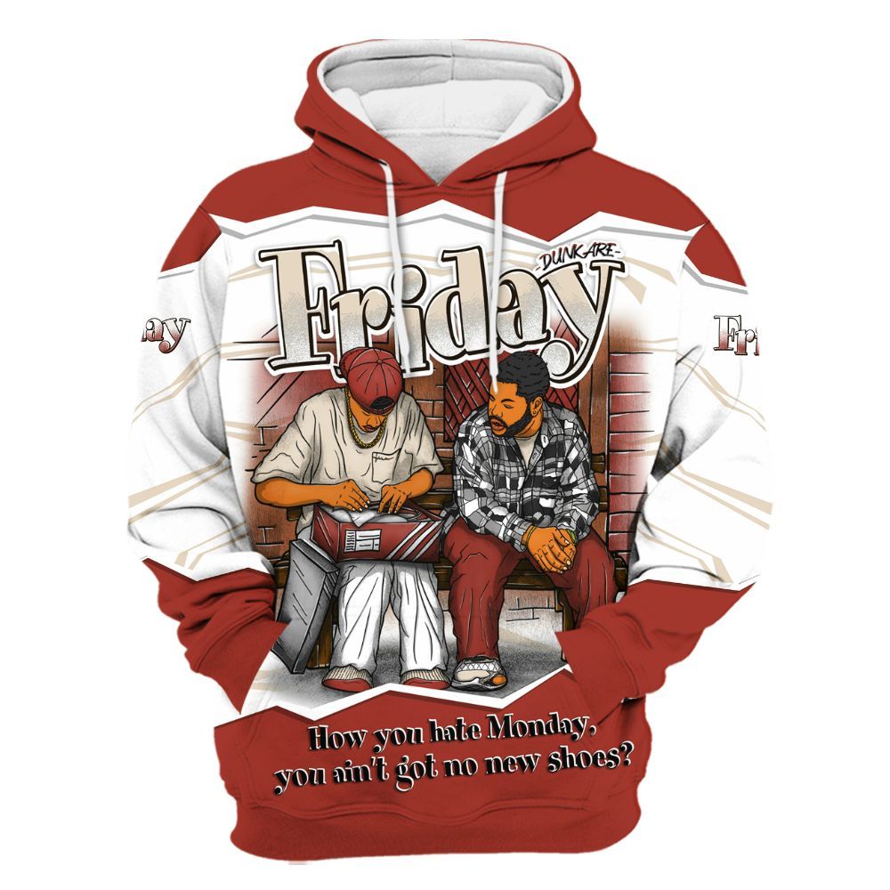 Hoodie To Match Brick After Brick 4s - Friday Movie 90s TV All Over Print