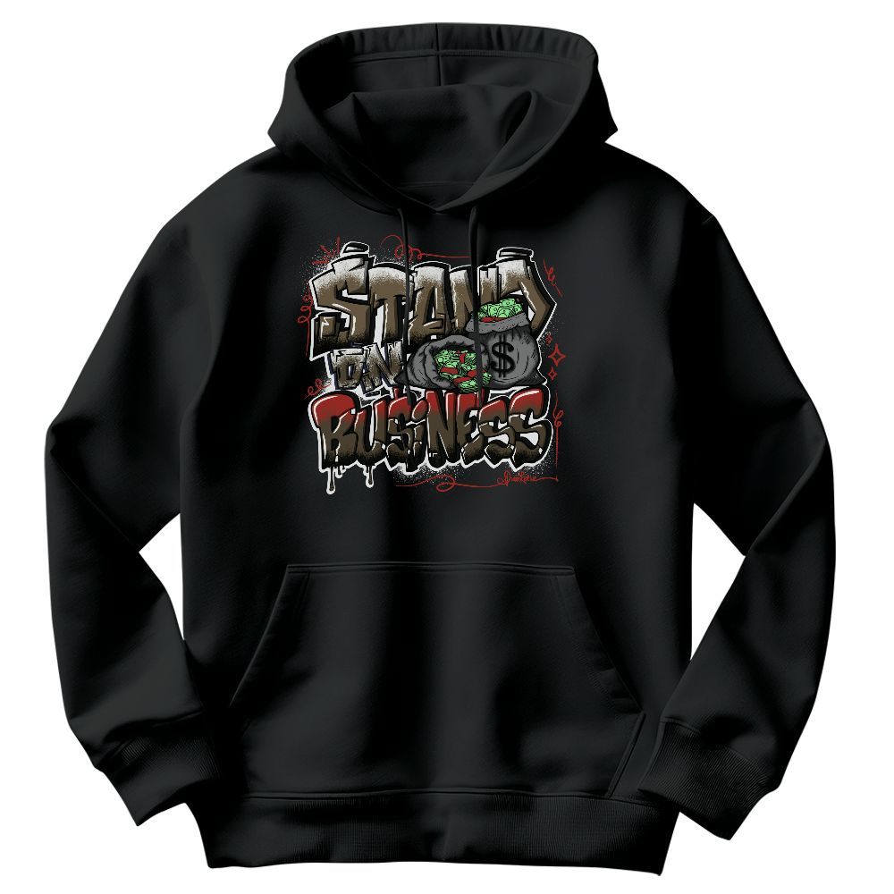 Sweatshirt To Match Olive 9s - Drip Stand On Graphic