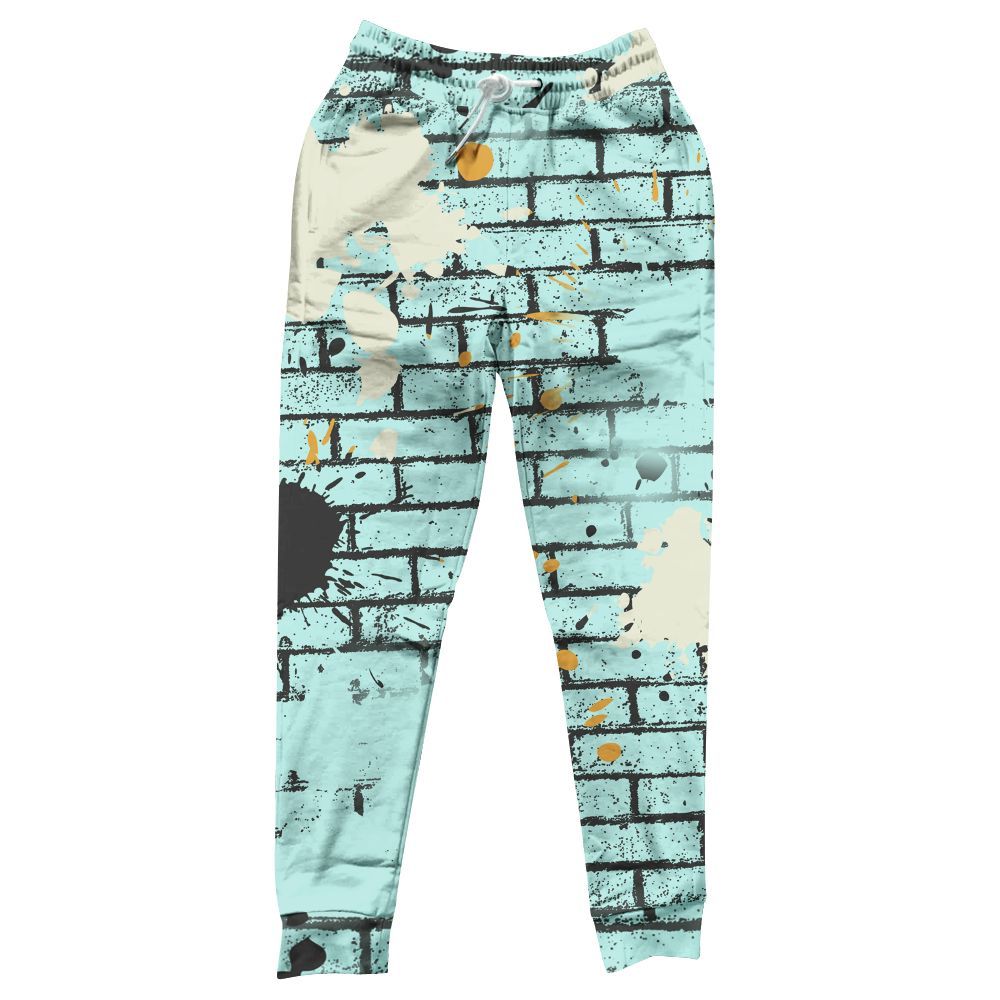 Sweatpant To Match Pure Platinum 4s - Brick All Over Print