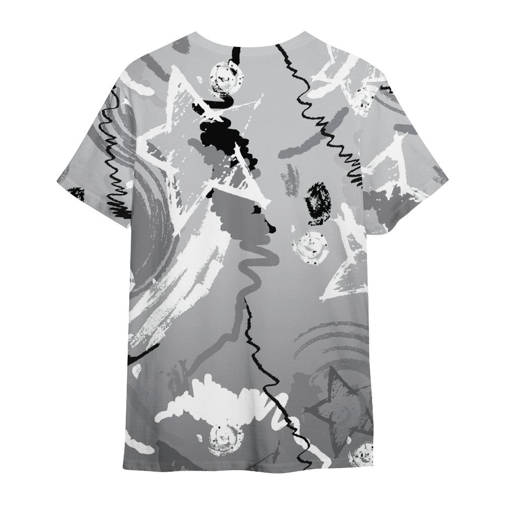 Shirt To Match Retro Wolf Grey 5s - Grind Shine Later Drip All Over Print