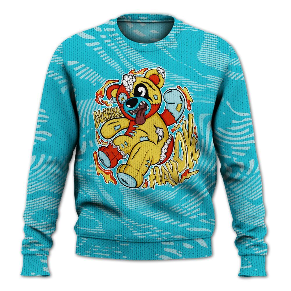Knitted Sweater To Match Dunk Low KD 17 N7 - Havok Bear