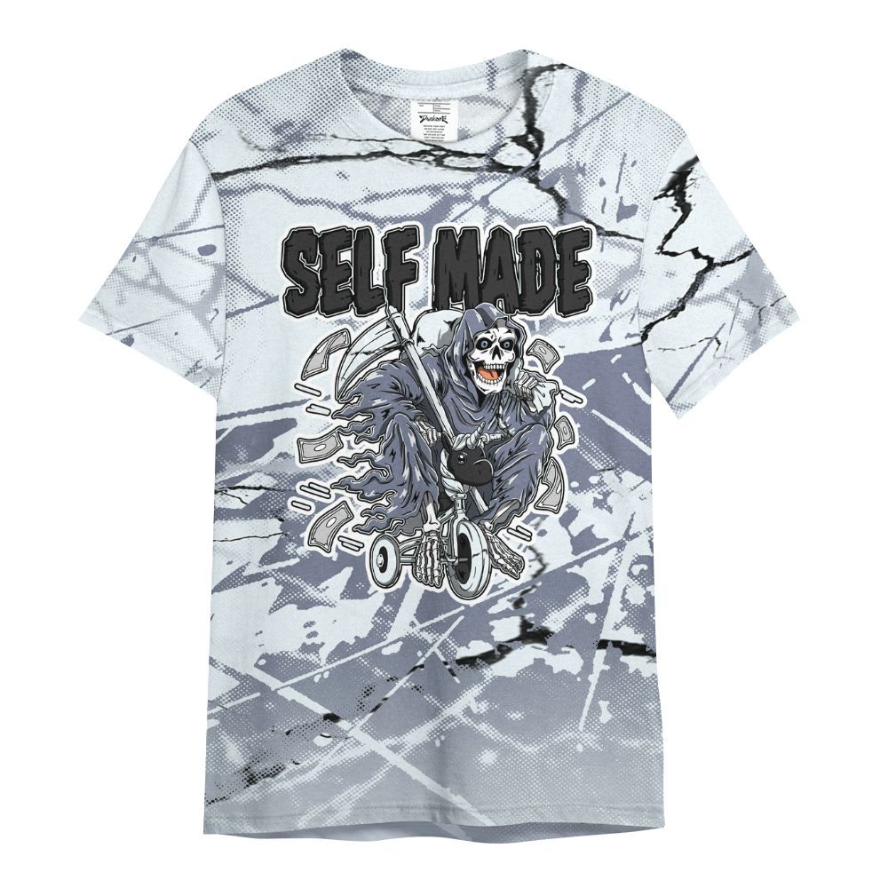 Shirt To Match Air Foamposite Jin Kazama - Self Make Skeleton Profound All Over Print