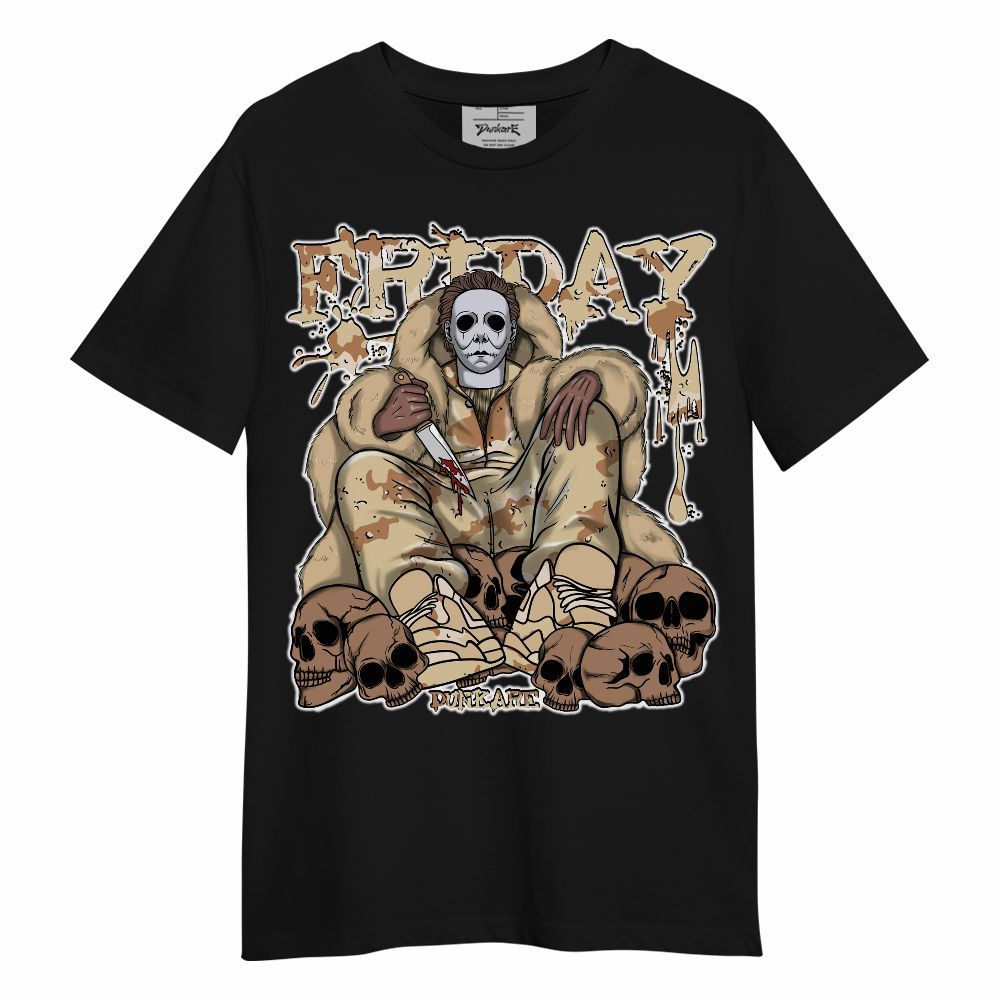 Shirt To Match Desert Camo 3s - Scary Friday Unisex Shirt