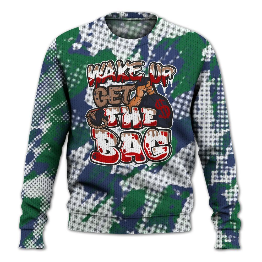 Knitted Sweater To Match Midnight Navy 13s - Get More Bags Abstract