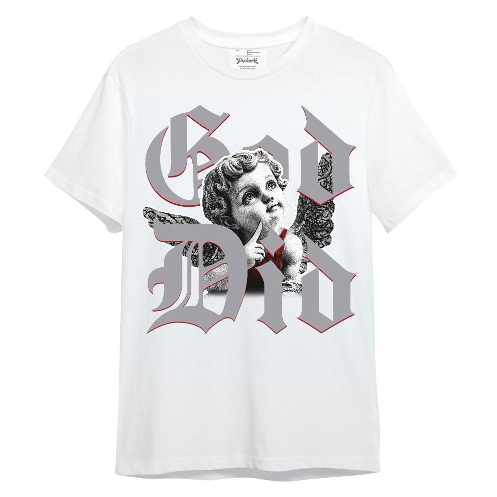 Shirt To Match Cement Grey 3s - God Did Angel Unisex Shirt