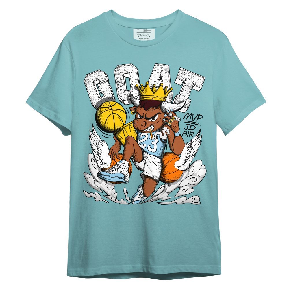 Shirt To Match Legend Blue 11s - FlightMan Number 23 G.O.A.T Unisex Shirt