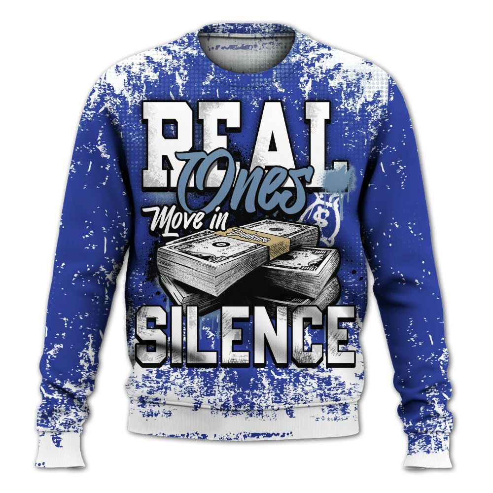 Sweatshirt To Match Air 180 Concord - Move In Silence Money Street Retro All Over Print