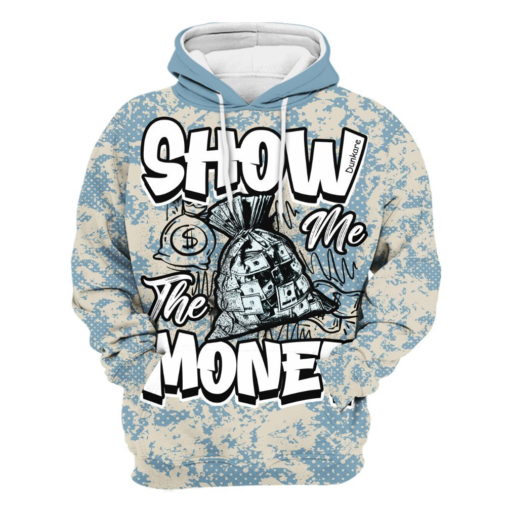 Hoodie To Match Retro SoleFly 13s - Show Me The Money Retro All Over Print