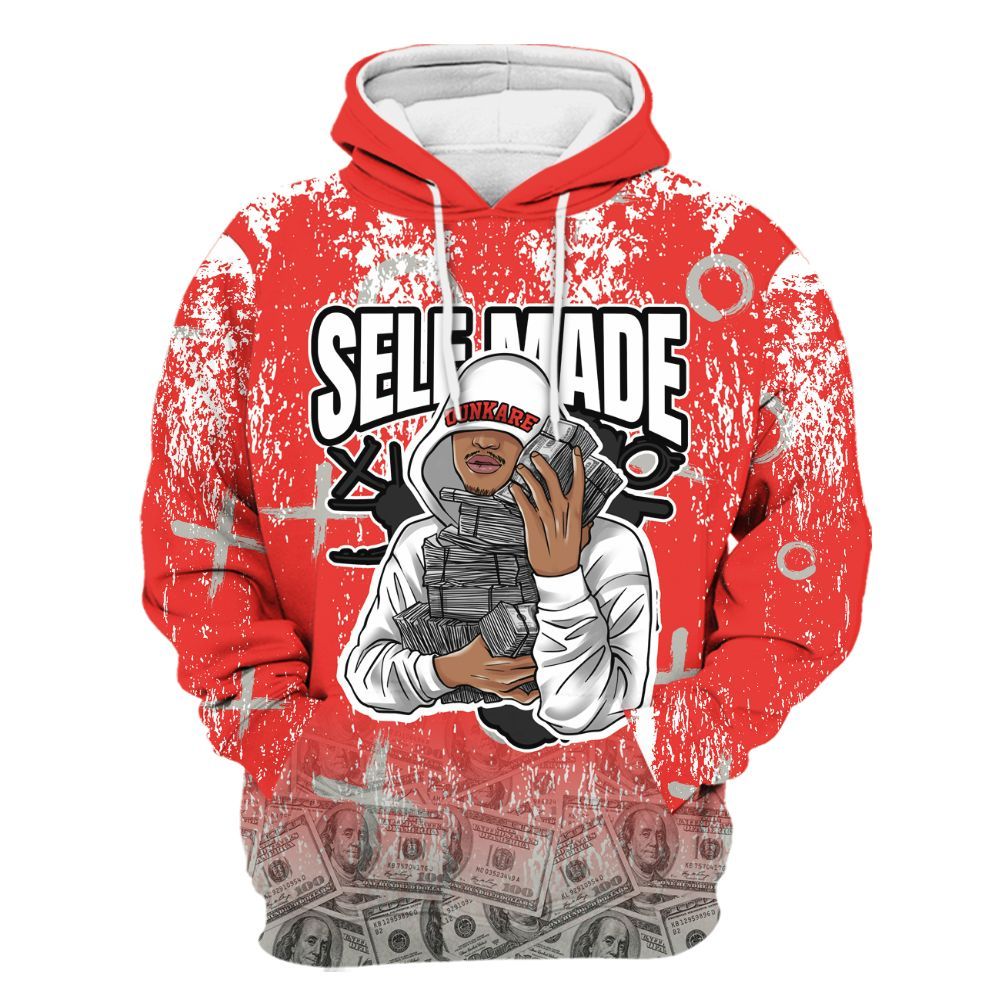 Hoodie To Match Vomero 5 Bright Crimson - Selfmade Unique Drip All Over Print