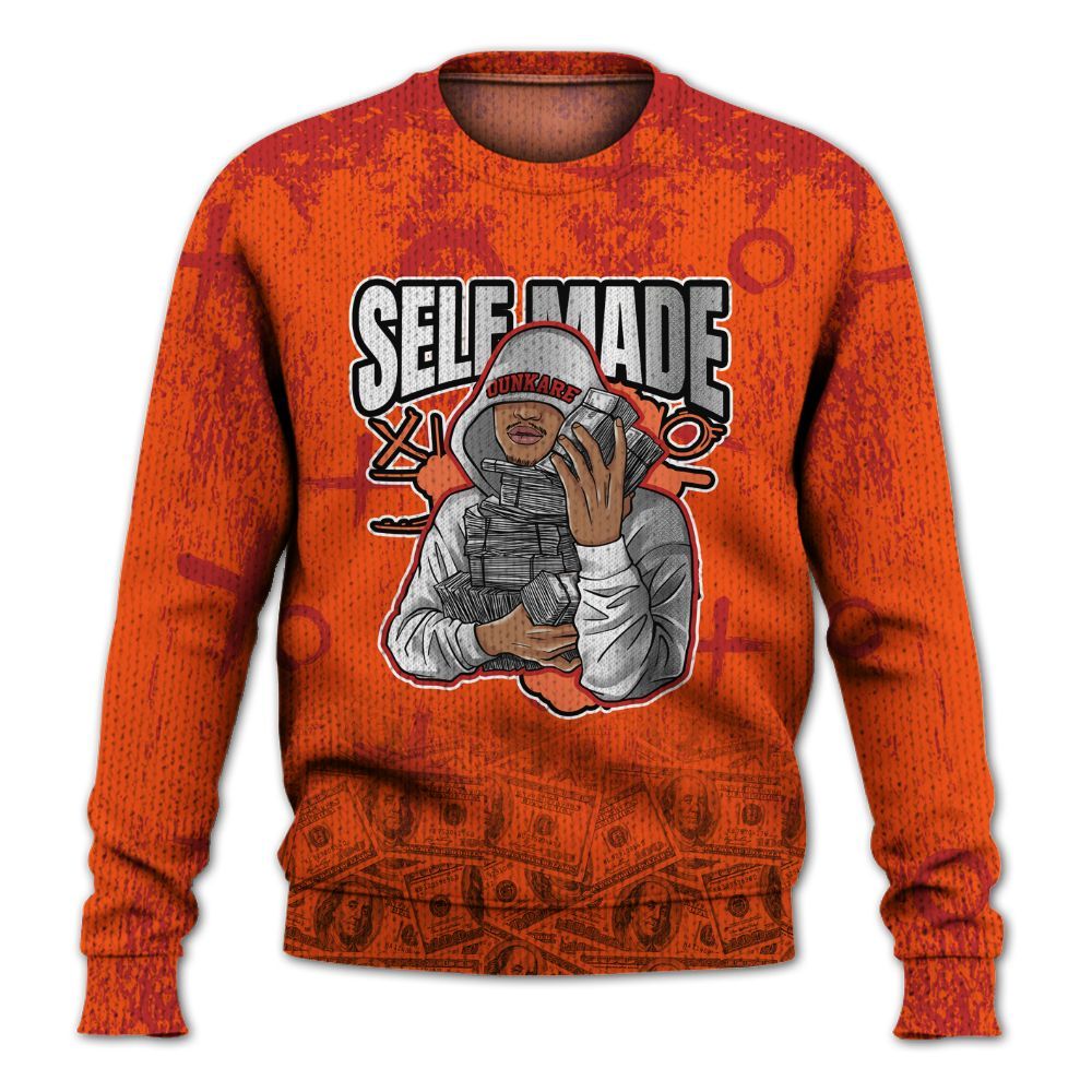 Sweater To Match Kobe 6 Protro Total Orange - Selfmade Unique Grunge Graphic