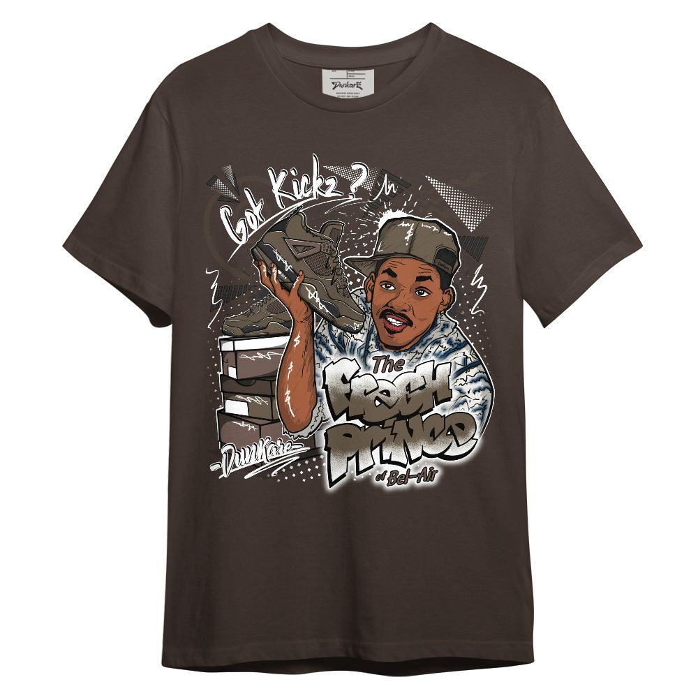 Shirt To Match AMM Dark Mocha 4s - Fresh Sneaker 90s Graphic