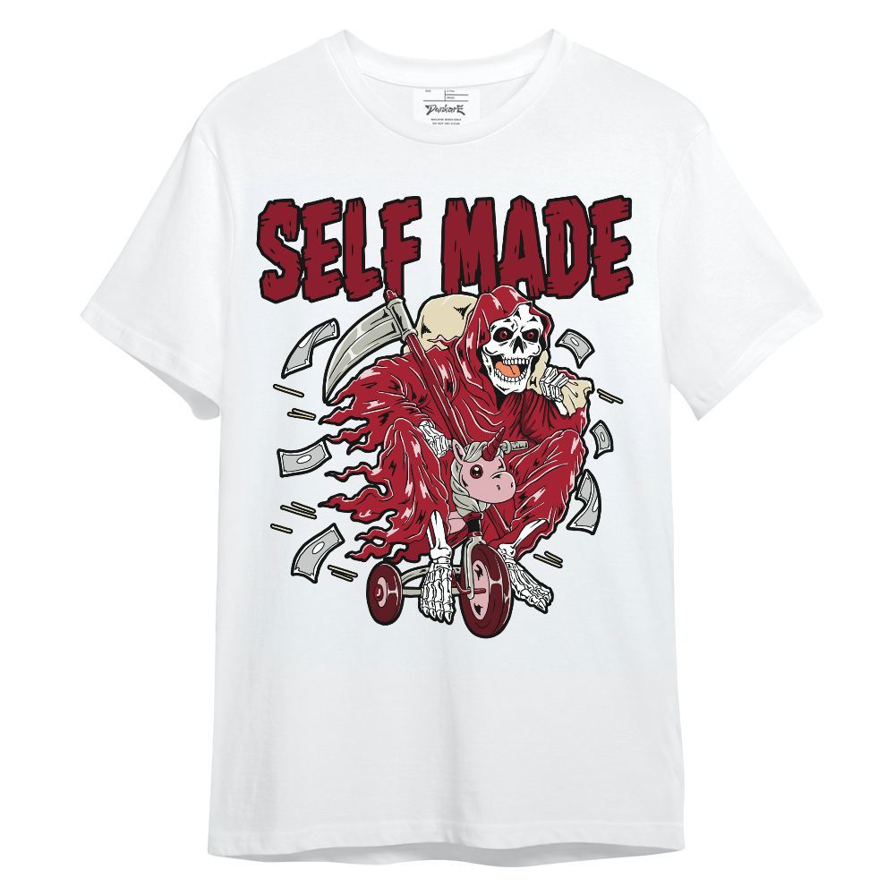 Shirt To Match 2025 High OG Cinnabar 1s - Self Make Skeleton Unisex Shirt